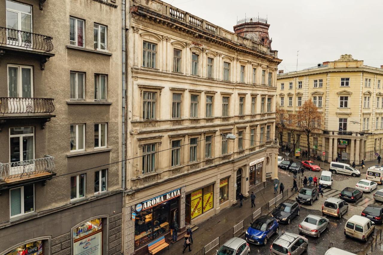 Mini Barvy Lvova On Hnatyuka St. Hotel apartamentowy Lwów
